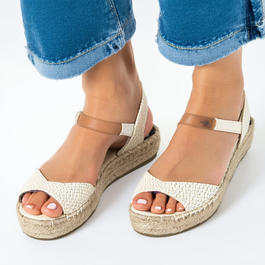 Skechers Cali Women's Cali Club-Beach Cruiser Espadrille Sandal
