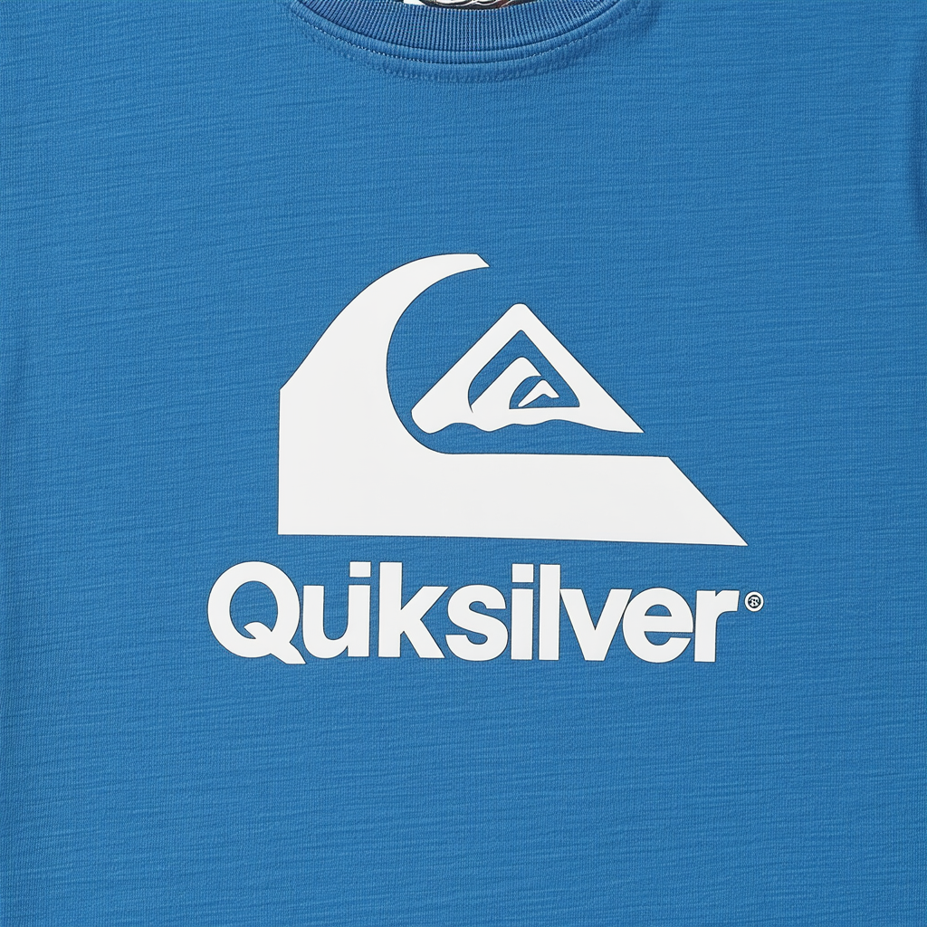 Quiksilver Men's Comp Logo Short Sleeve Tee Shirt