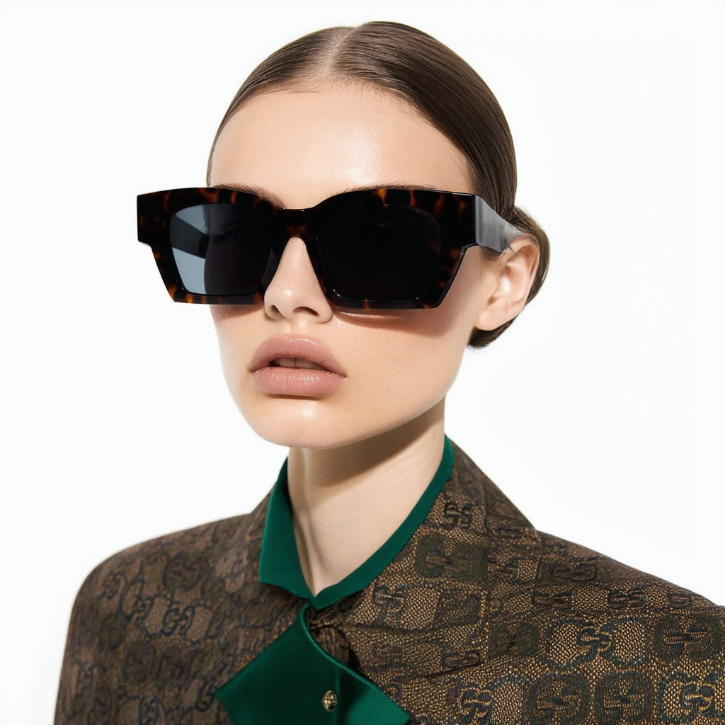 Gucci GG0053S Oversize Square Sunglasses 54 mm