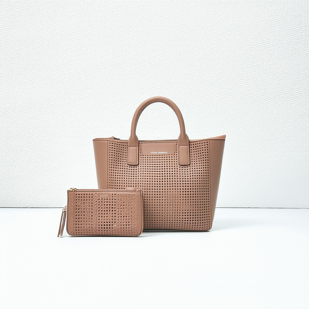 Steve Madden Bperfie Perforated Bag with Pouch