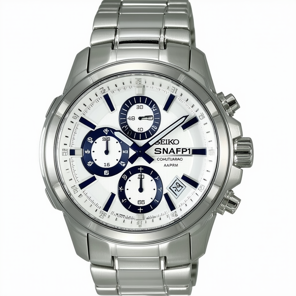 Seiko SNAF14P1 Coutura Alarm Chronograph Men's Quartz Watch