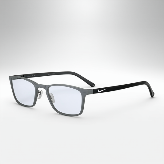 Nike Eyeglasses 8131 073 Brushed Gunmetal/Wolf Grey 53-17