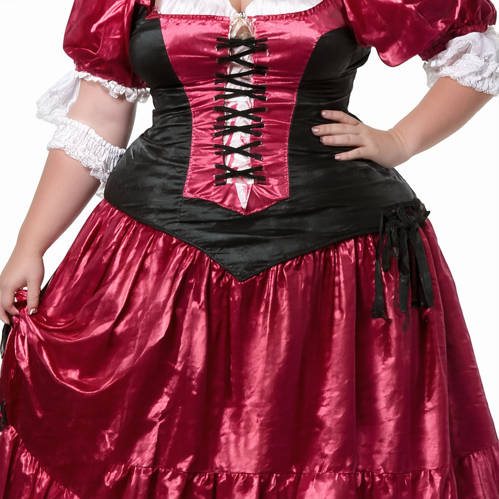 Forum Novelties Women's Plus-Size Buccaneer Bride Costume