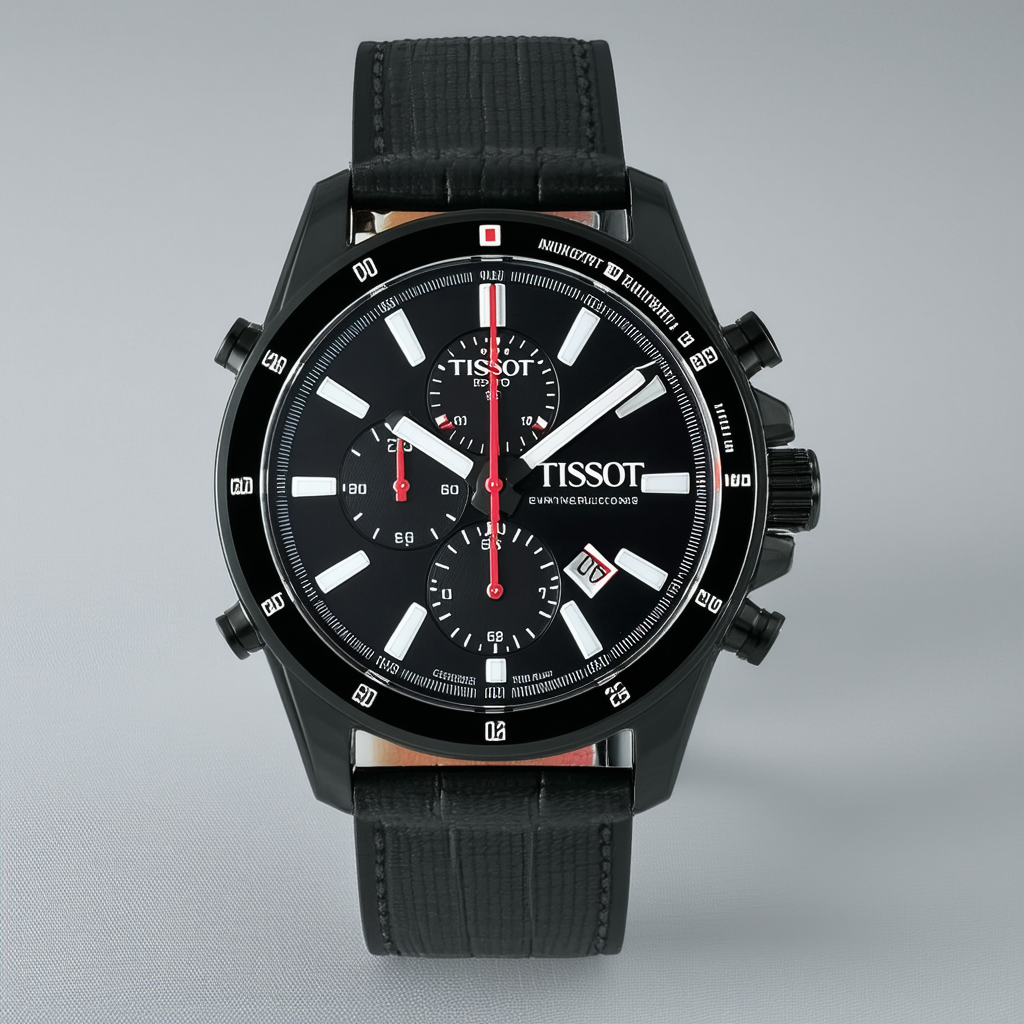 Tissot Men's T0954491705701 Quickster Analog Display Swiss Quartz Black Watch
