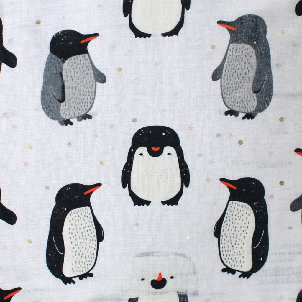 The Mountain Boys' Little Kids Penguin Heart