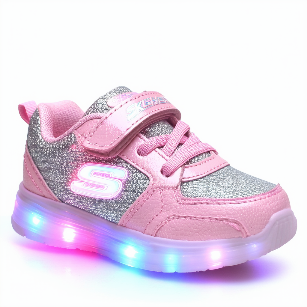 Skechers Kids 10469N Light-Up Sneaker (Toddler/Little Kid)