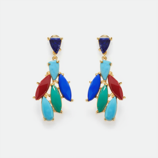 Nine West Color Guard Teardrop Earrings