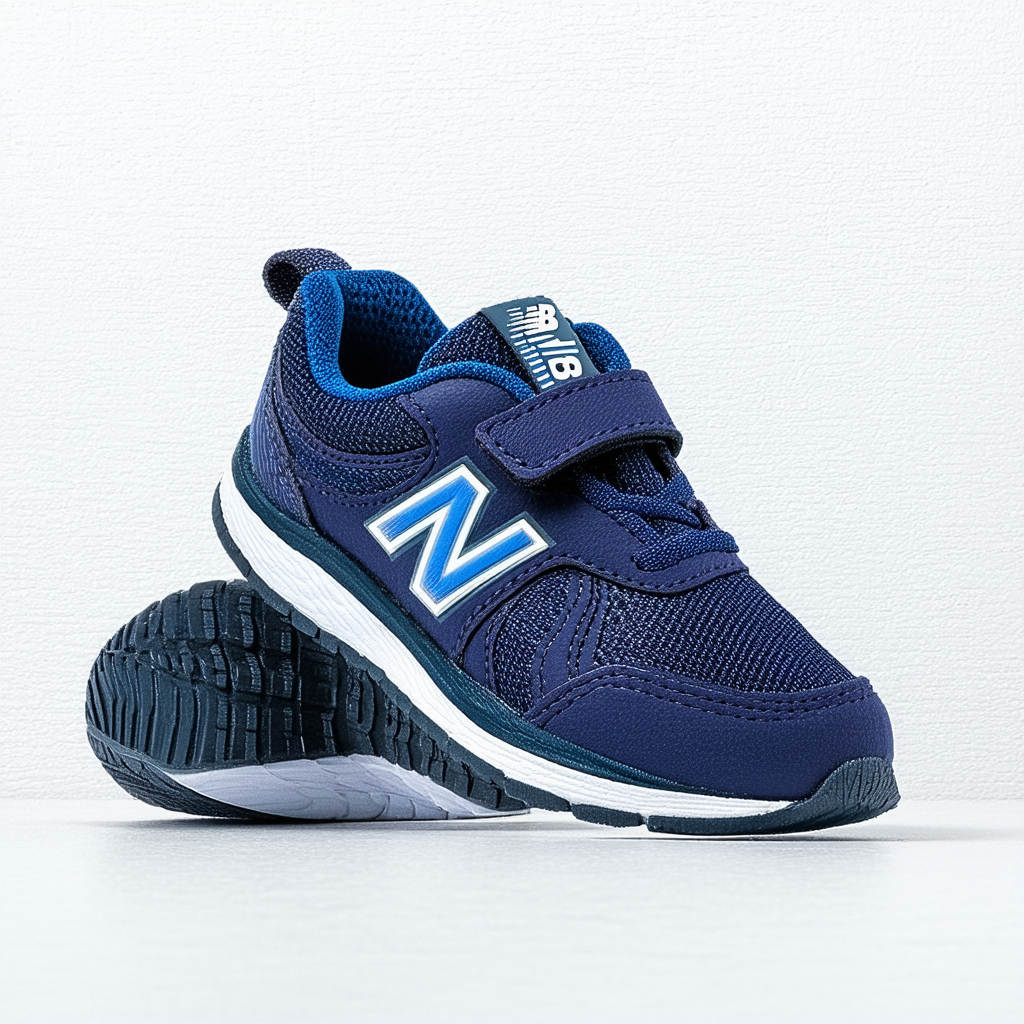 New Balance KG636 Pre Hook-and-Loop Running Shoe (Little Kid)