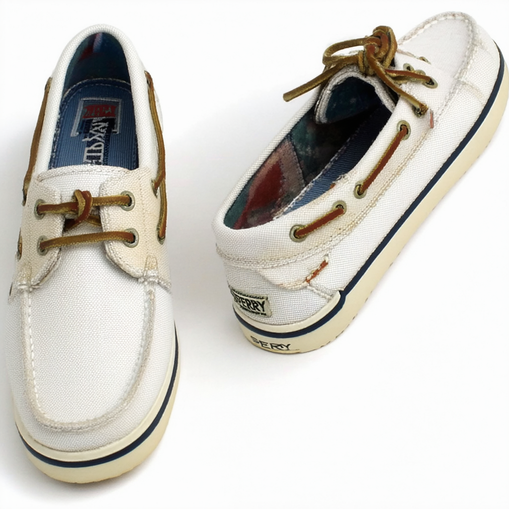 Sperry Men's Bahama 2 Eye, Hawaii White, 7 M US