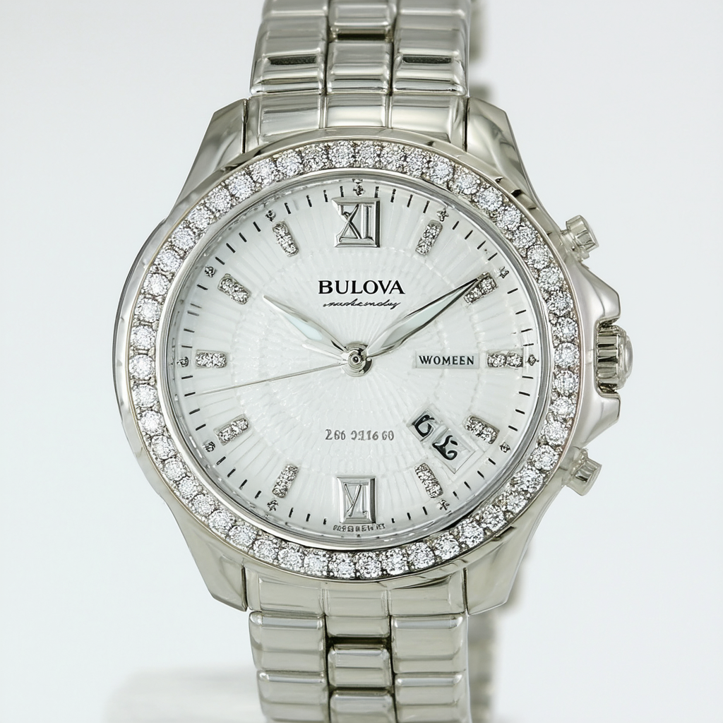 Bulova Women's 96R155 Diamond Mechanical Watch