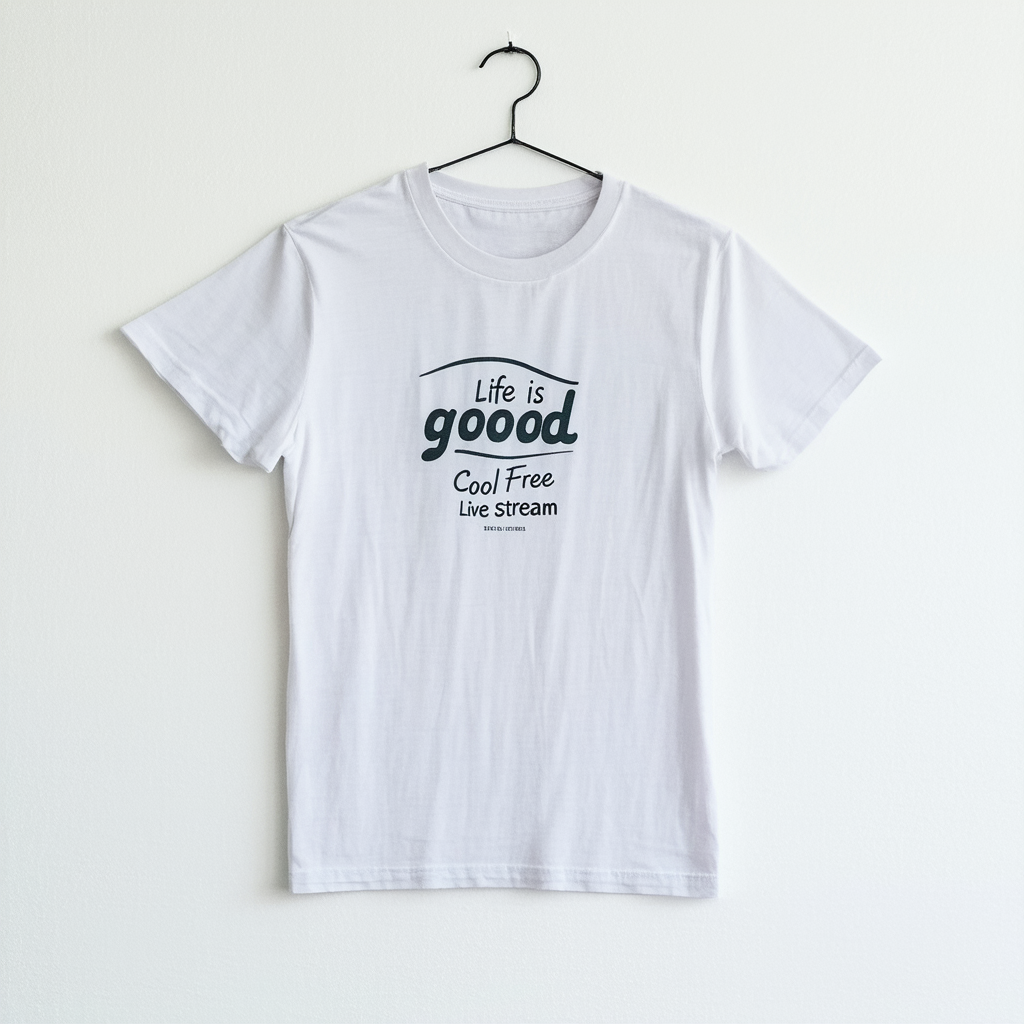 Life is Good Cool Tee Free Live Stream