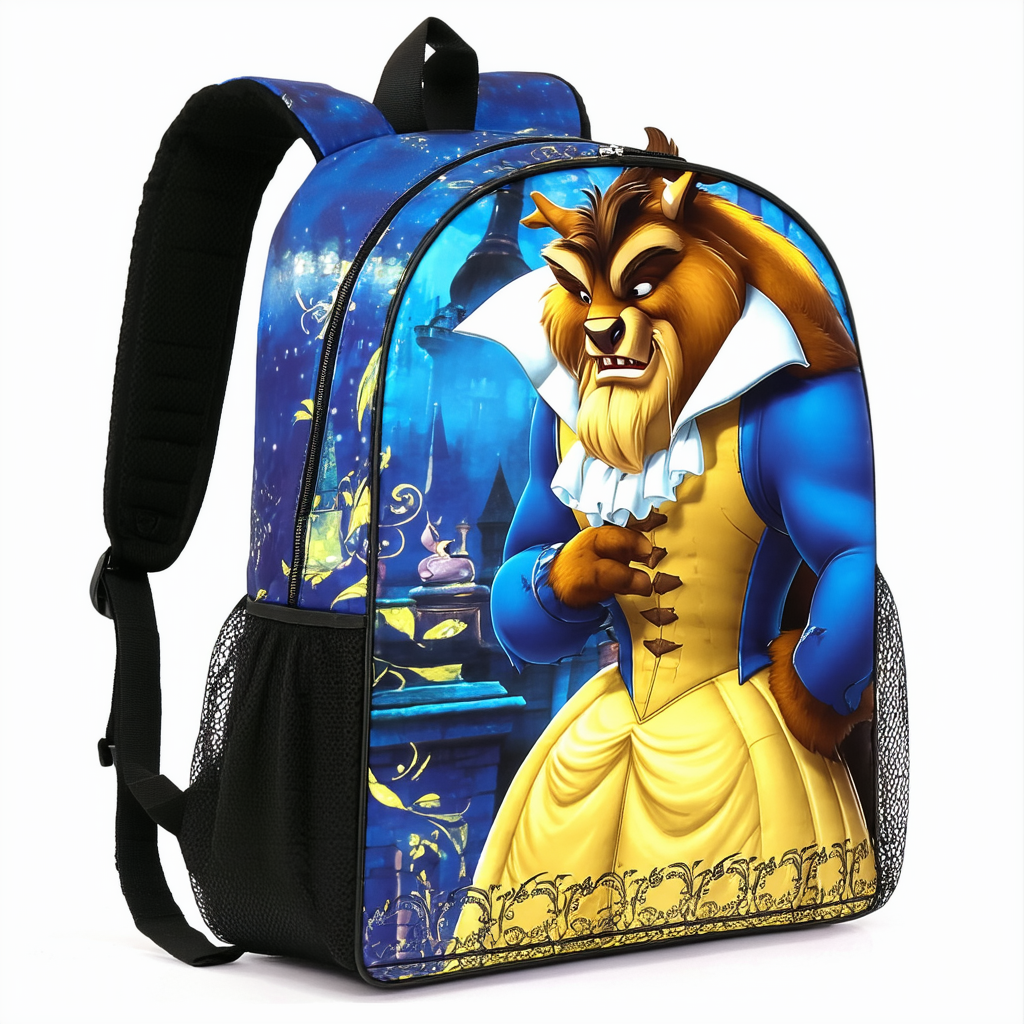 Disney Beauty & the Beast Sublimated Backpack