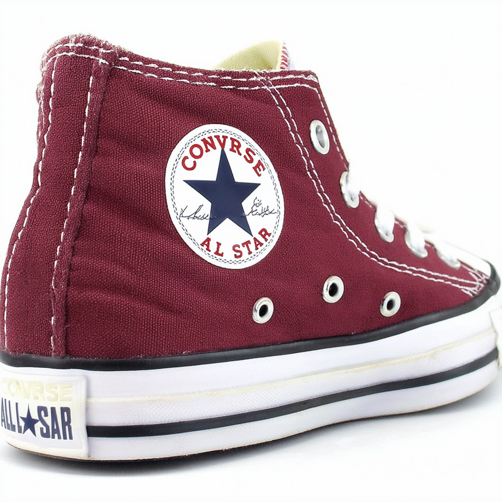 Converse All Star Chucks Hi Top Maroon Youth Size 12