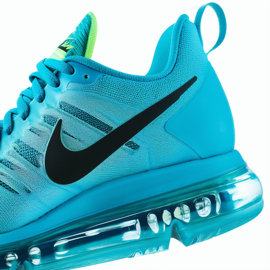 Nike Women's Air Max+ 2013 Gamma Blue/Volt 555363-470