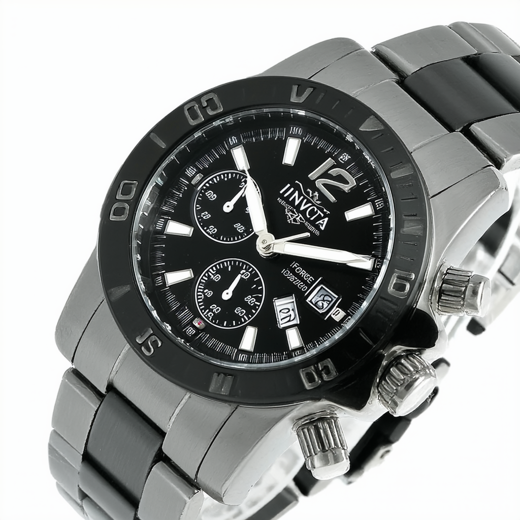 Invicta Men's 18697 I-Force Analog Display Quartz Black Watch
