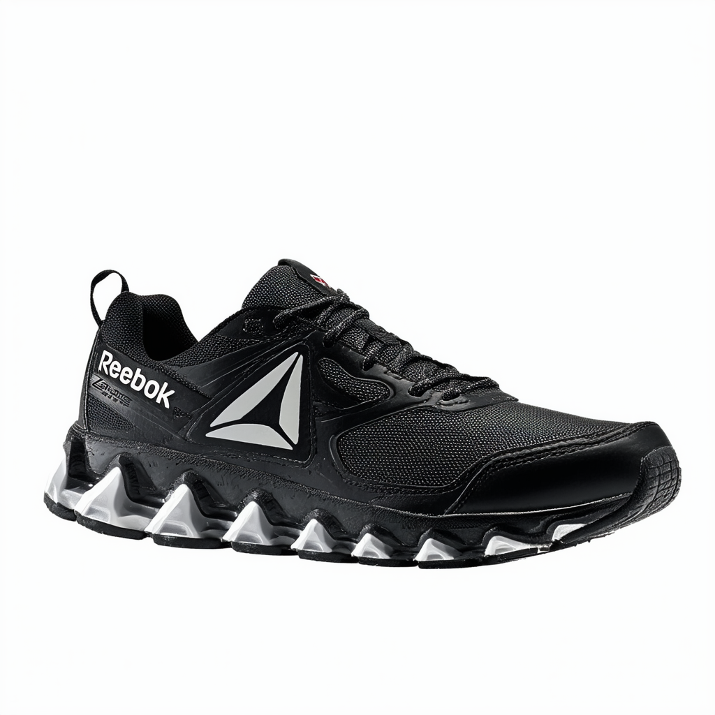 Reebok Men's Zig Pulse 3.0 Running Shoe, Black/Cold Grey, 7.5 M US