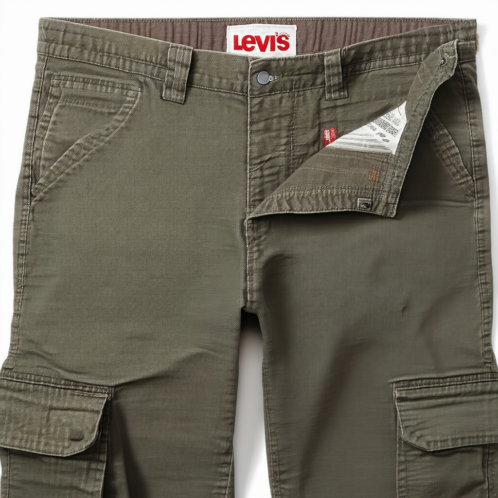 Levi's Men's Big and Tall 541 Athletic Fit Cargo Pant, Caraway Stretch Twill, 50Wx30L