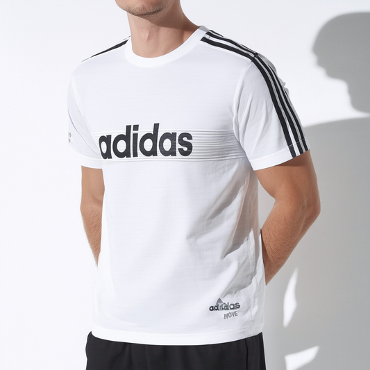 adidas Men's Designed 2 Move Linear Logo Tee