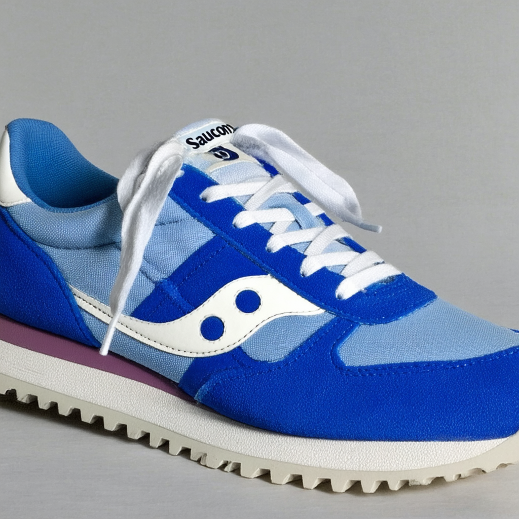 Saucony Originals Women's Jazz Low Pro Vegan Running Shoe,Blue,5 M US