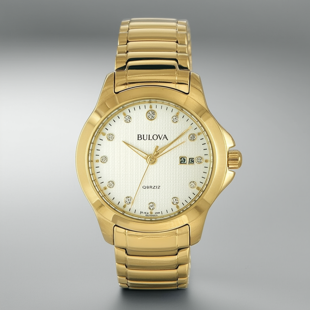 Bulova Women's 98R218 Analog Display Quartz Gold Watch