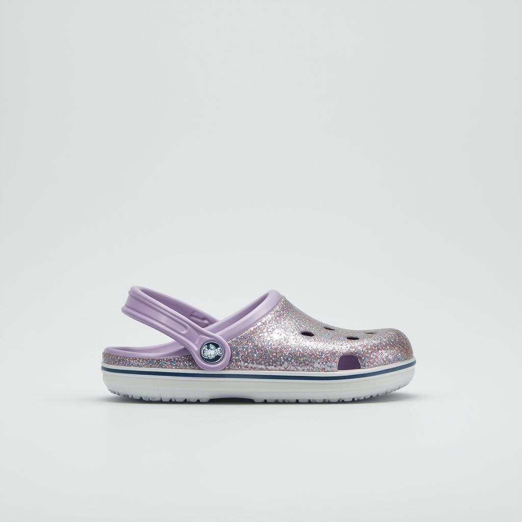 Crocs Genna II Sparkle Band GS Slingback Flat (Toddler/Little Kid/Big Kid)