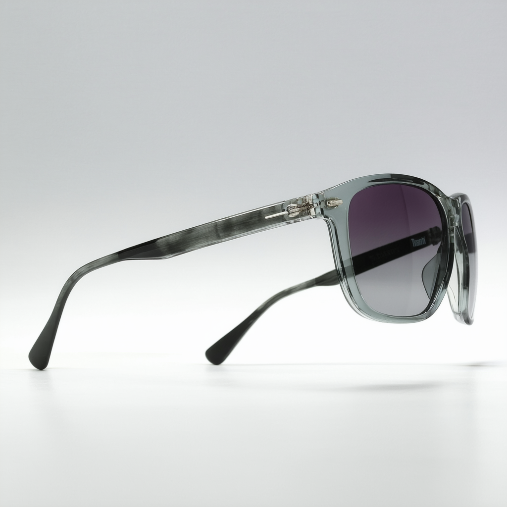Timberland TB9152 Polarized Crystal/Smoke Polarized One Size