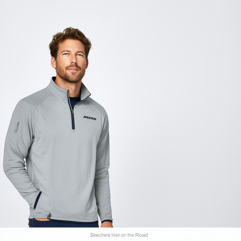 Skechers Men's On The Road 1/4 Zip