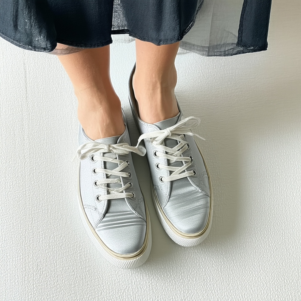 Sperry Women's Lounge Satin Lace Sneaker