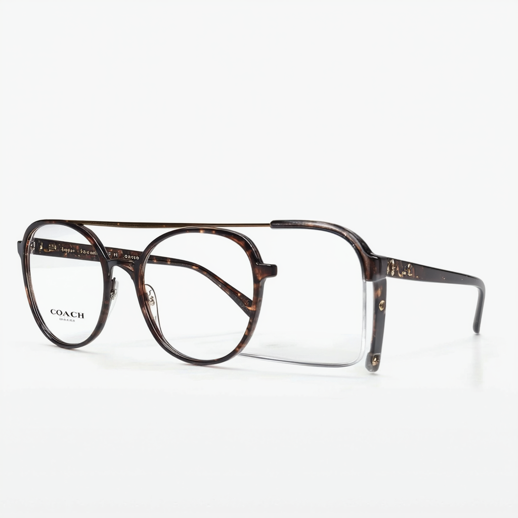 COACH Eyeglasses HC 5001 9023 Dark Brown