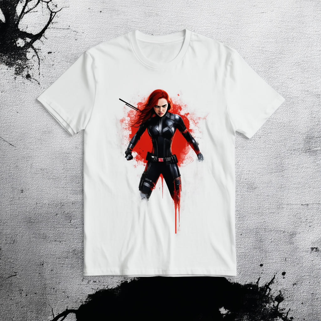 Marvel Men's Black Widow Movie Art T-Shirt