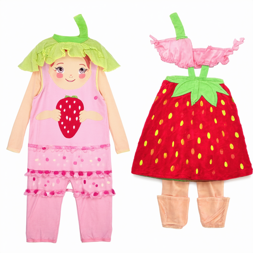 Rubies Strawberry Shortcake and Friends Raspberry Tart Costume