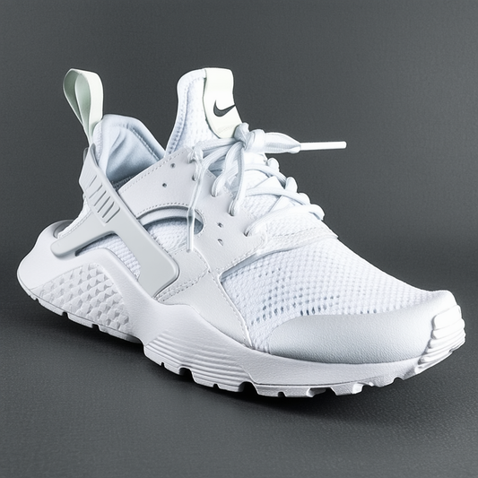 Nike Womens W Air Huarache Run Ultra White/Black Mesh Size 8