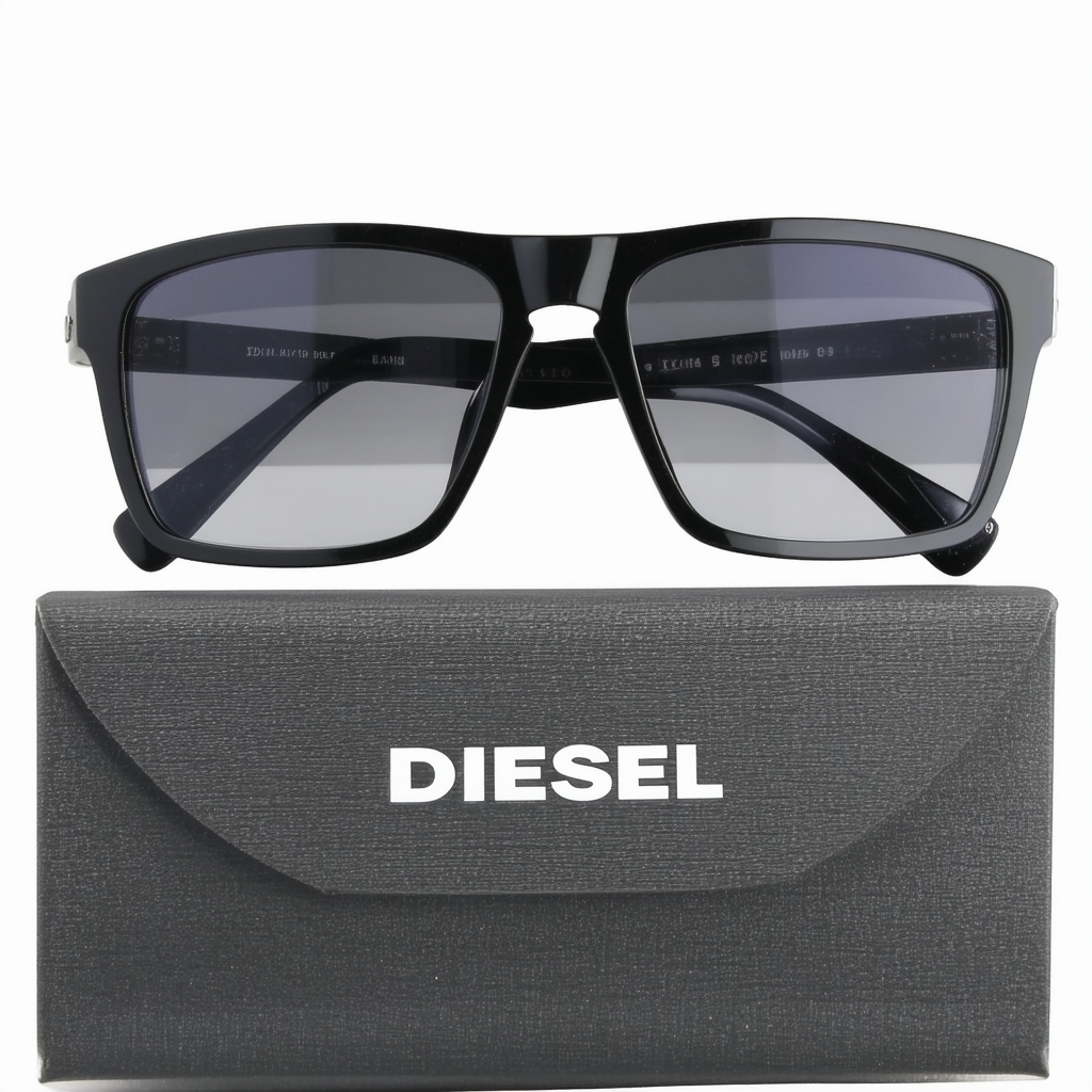 Diesel DL5089 Eyeglass Frames - Shiny Black Frame, 54 mm Lens Diameter DL508954001