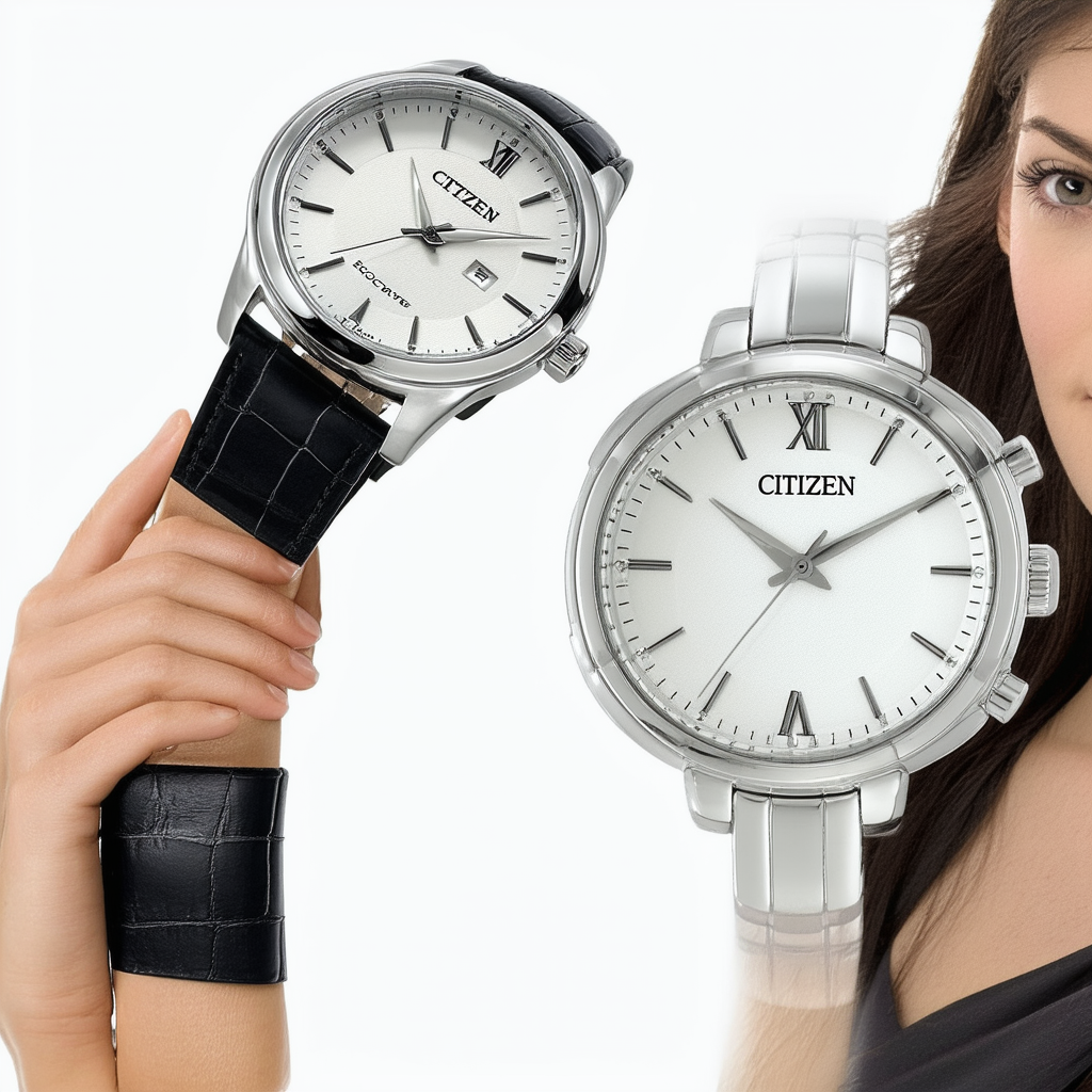 Citizen Eco-Drive Women's EG2950-85E Normandie Analog Display Black Watch