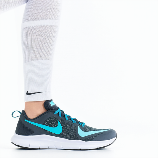 Nike Women's Flex Experience RN 4 (7 B(M) US Women, Anthracite/Blue Lagoon)
