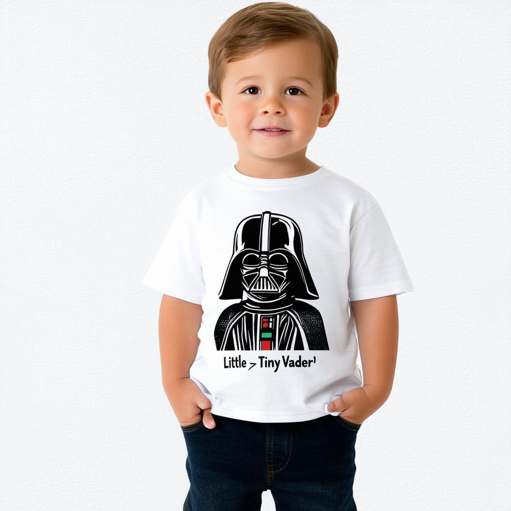 Star Wars Boys' Little Boys' Tiny Vader T-Shirt