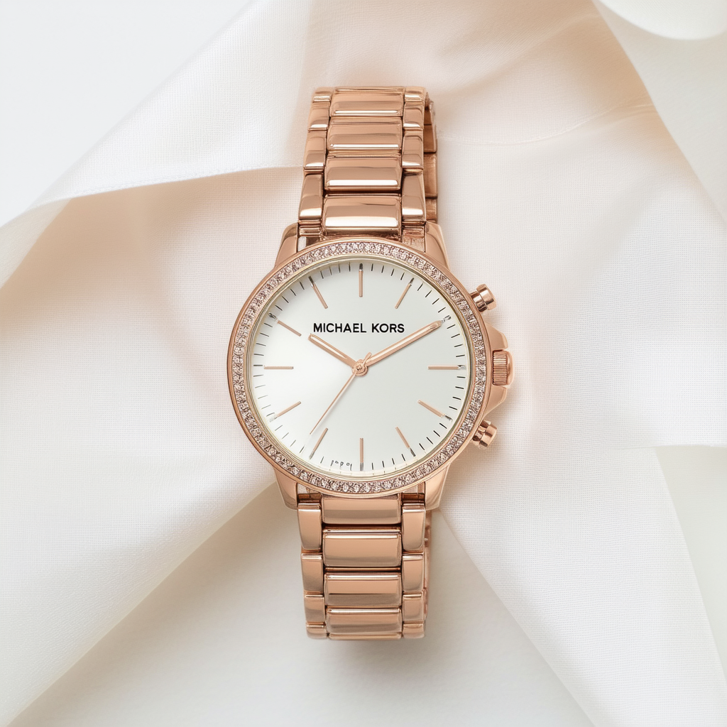 Michael Kors Women's Lake Rose Gold-Tone Watch MK3645