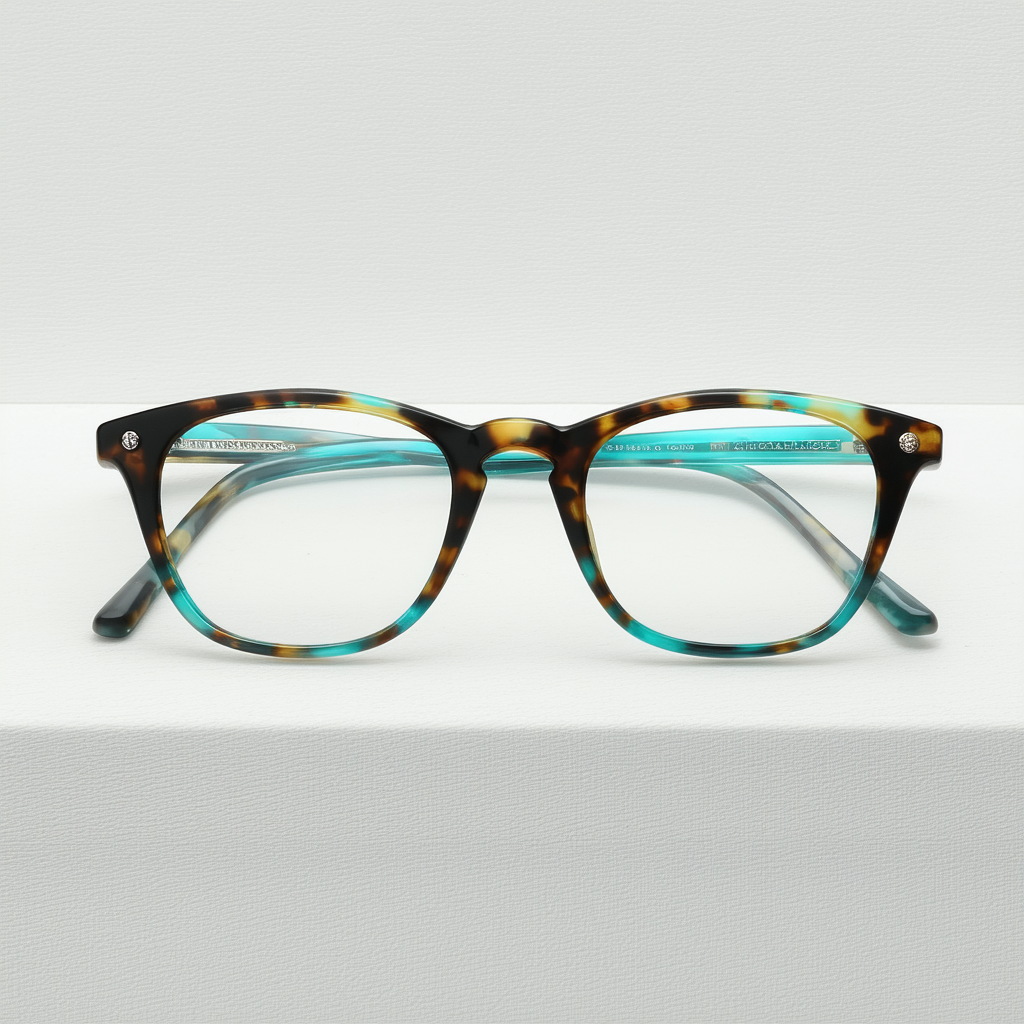 Michael Kors ABELA V MK8023 Eyeglass Frames 3133-52 - Dk Tortoise/Turquoise MK8023-3133-52