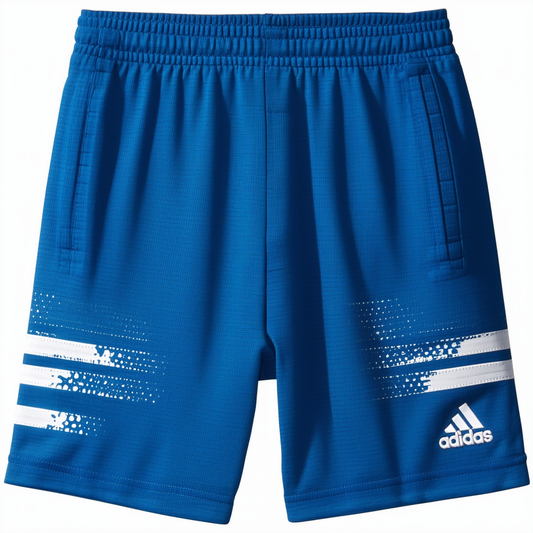 adidas Boys' Clashing 3-Stripes Shorts