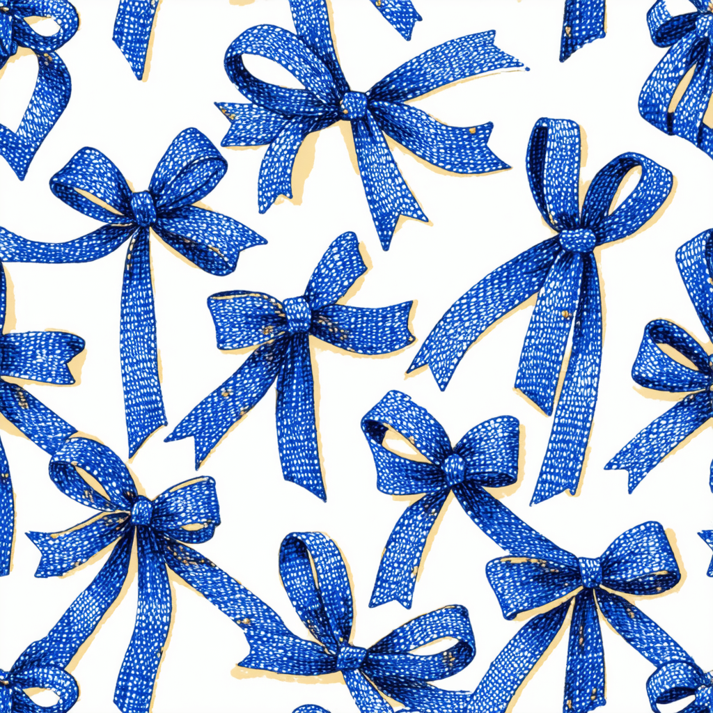 Vera Bradley Saddle Up Ribbons Blue