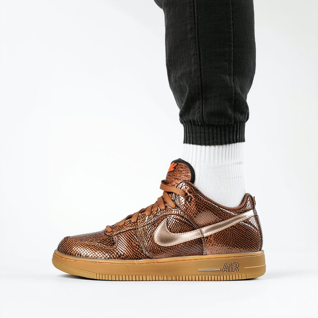 NIKE Air Python PRM Men's Shoe Tawny/Metallic Tawny 705066-202