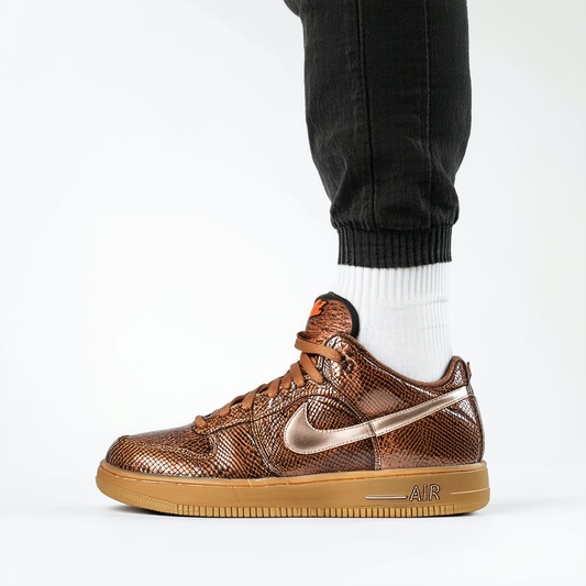 NIKE Air Python PRM Men's Shoe Tawny/Metallic Tawny 705066-202