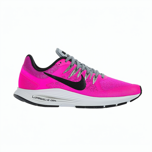 Nike Womens Lunarglide 6 Running Shoe Hyper Pink/Pure Platinum/Cool Grey/Black 8.5