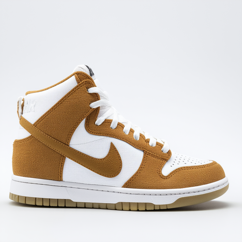 Nike Wmns Dunk Sky HI FILBERT/SAIL/BAMBOO/FILBERT 528899-201