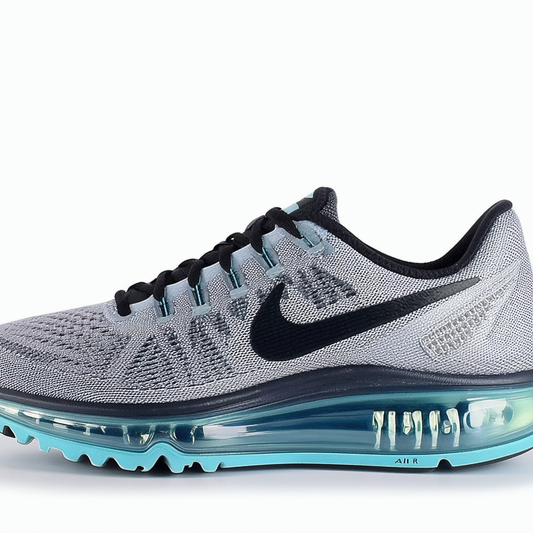 Nike Air Max 2014 Women Dark Magnet Grey/Hyper Turq/Black/Reflect Silver 621078-009