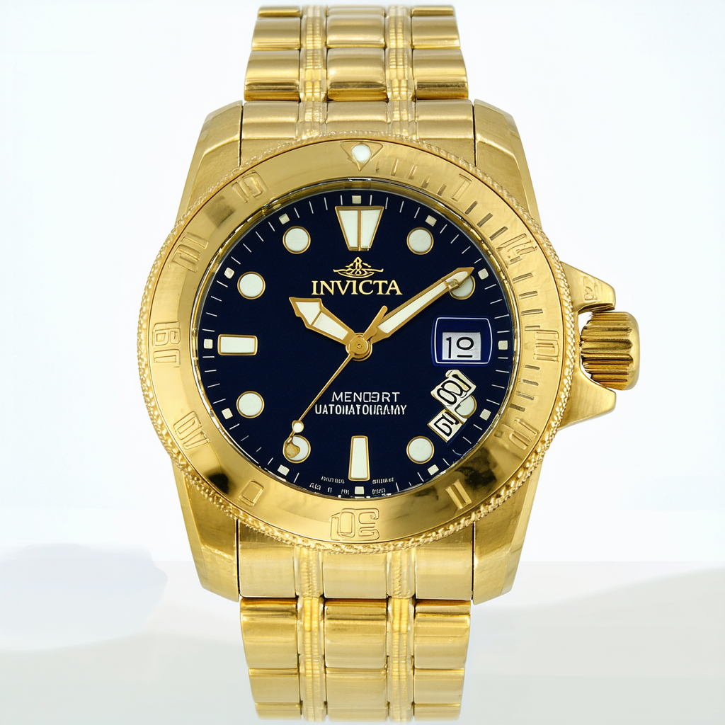 Invicta Men's 15848 Pro Diver Analog Display Japanese Automatic Gold Watch