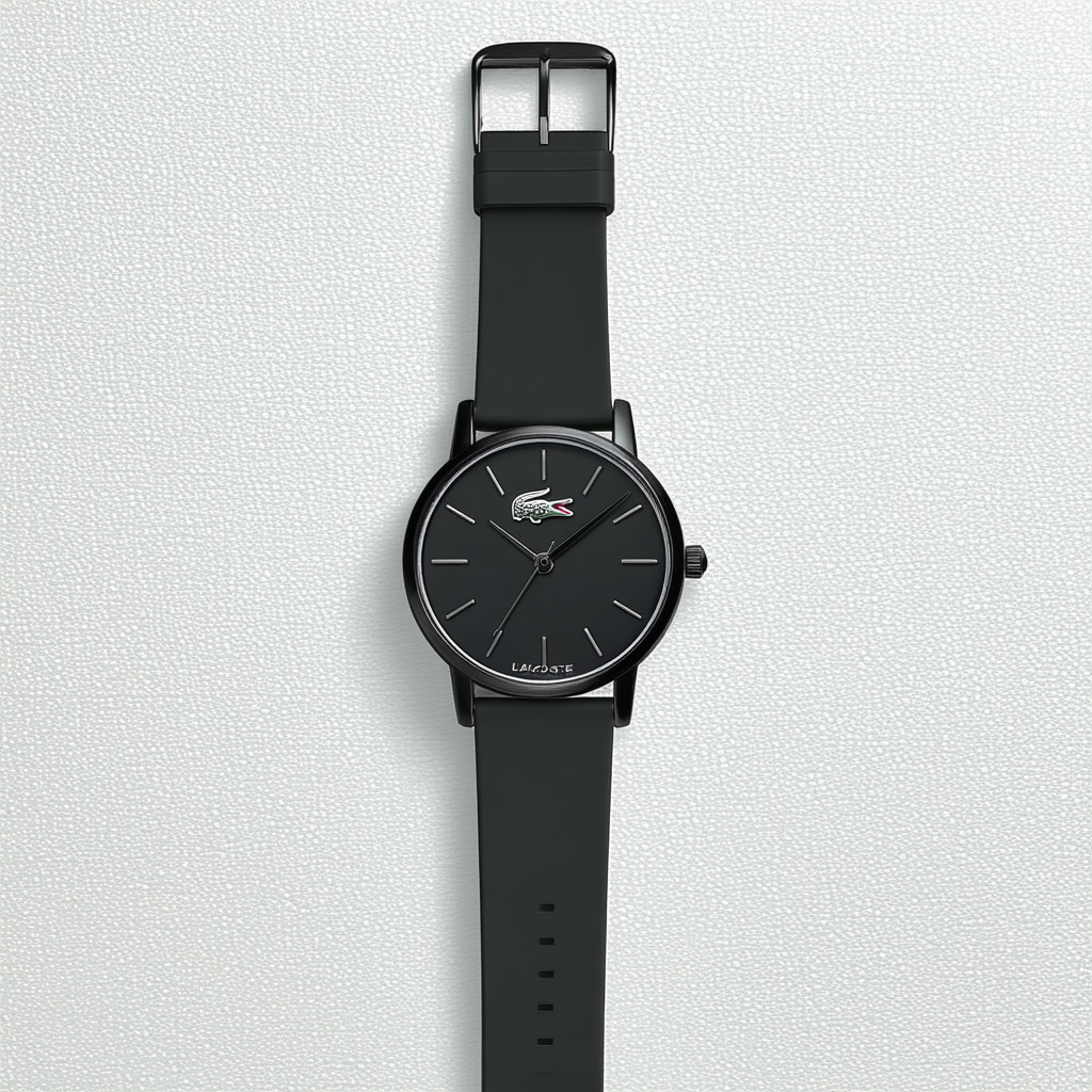 Lacoste Women's 2000968 Victoria Analog Display Quartz Black Watch
