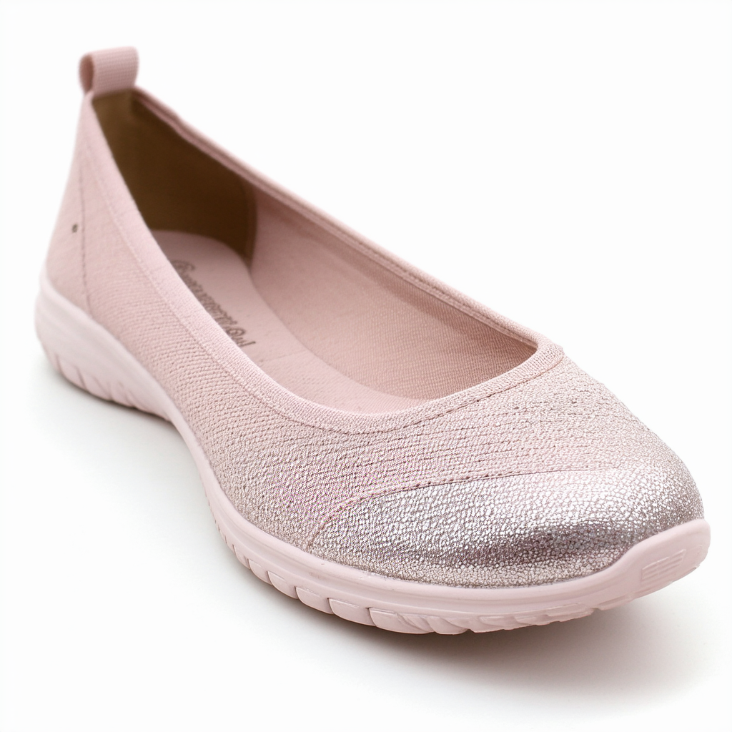 Skechers BOBS Women's Plush Lite-Instant Shine Ballet Flat