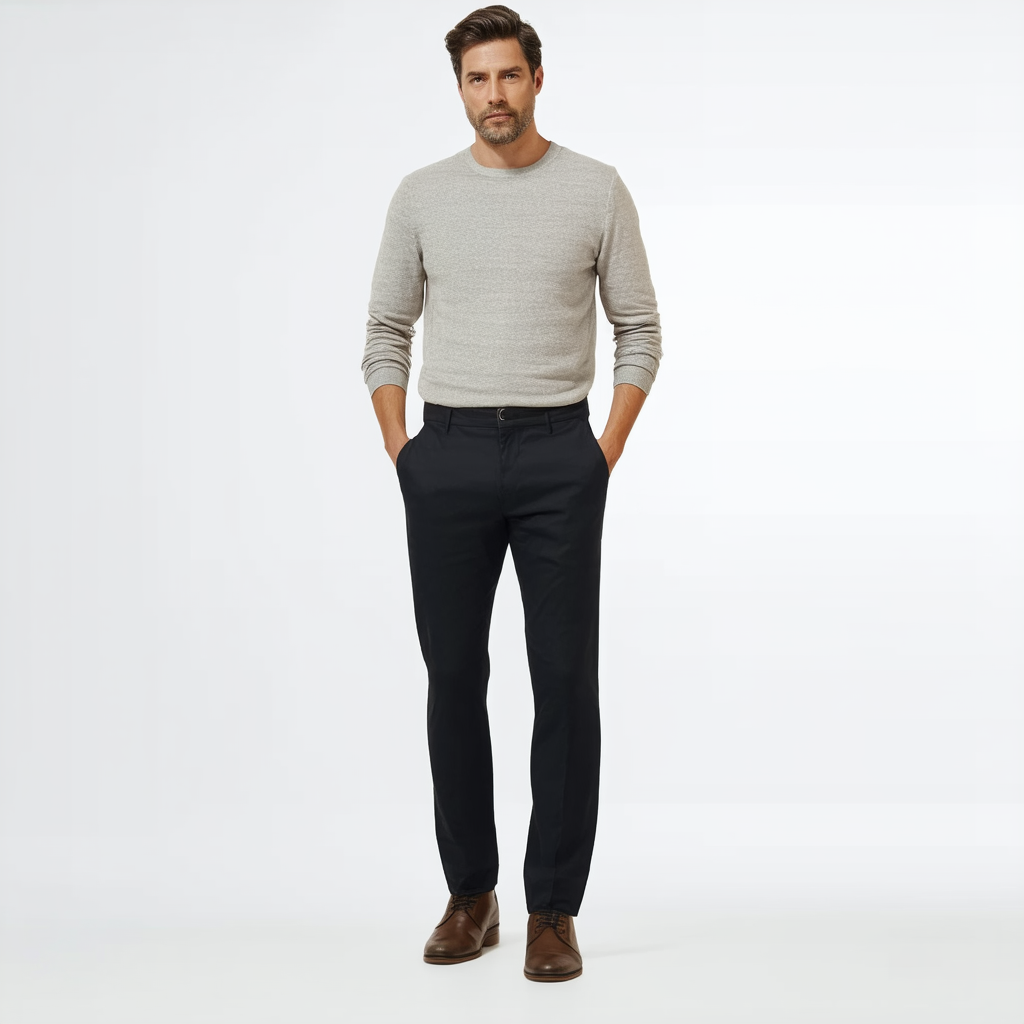Kenneth Cole Men's Flat Front Pant