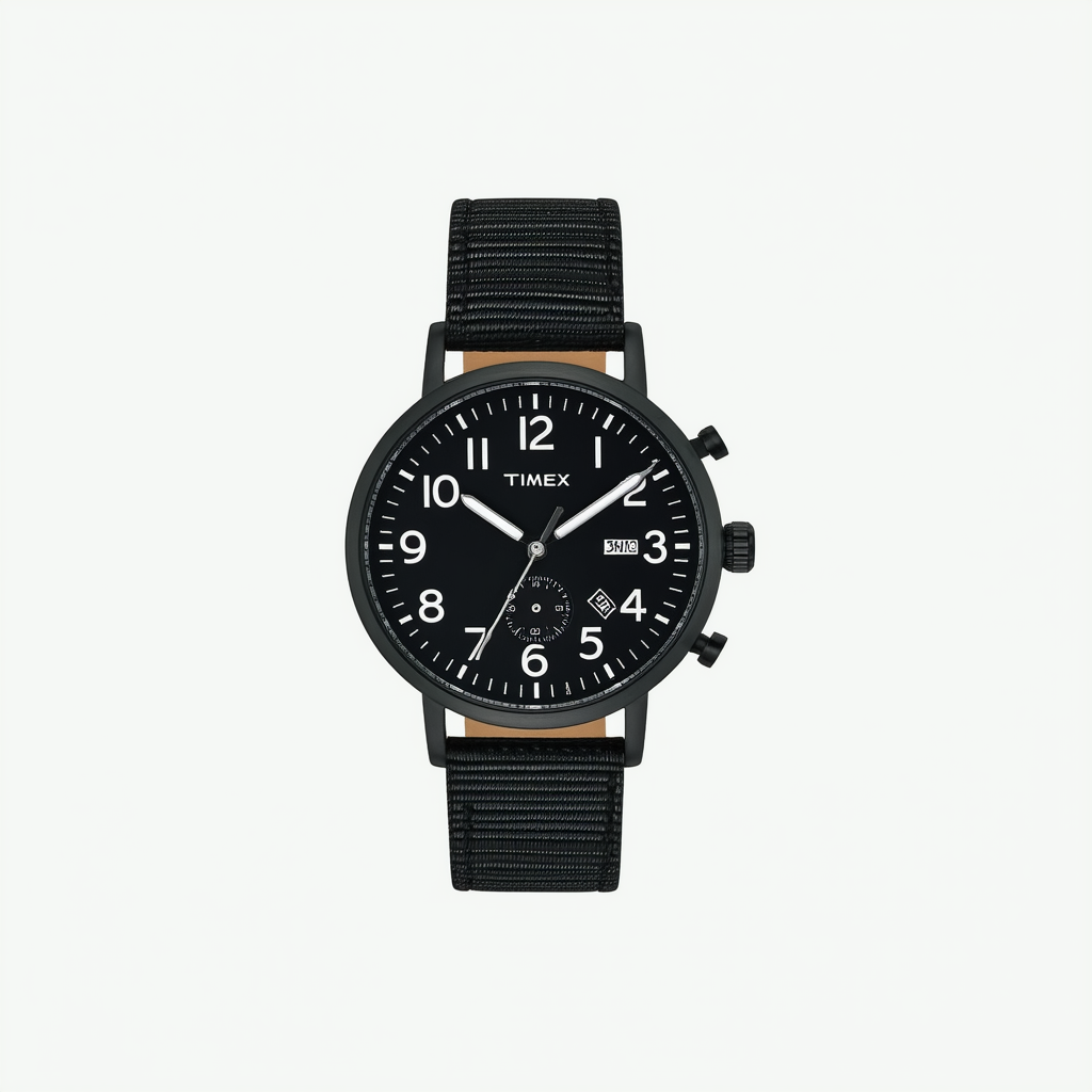 Timex Unisex T2N8559J Weekender Analog Display Analog Quartz Black Watch